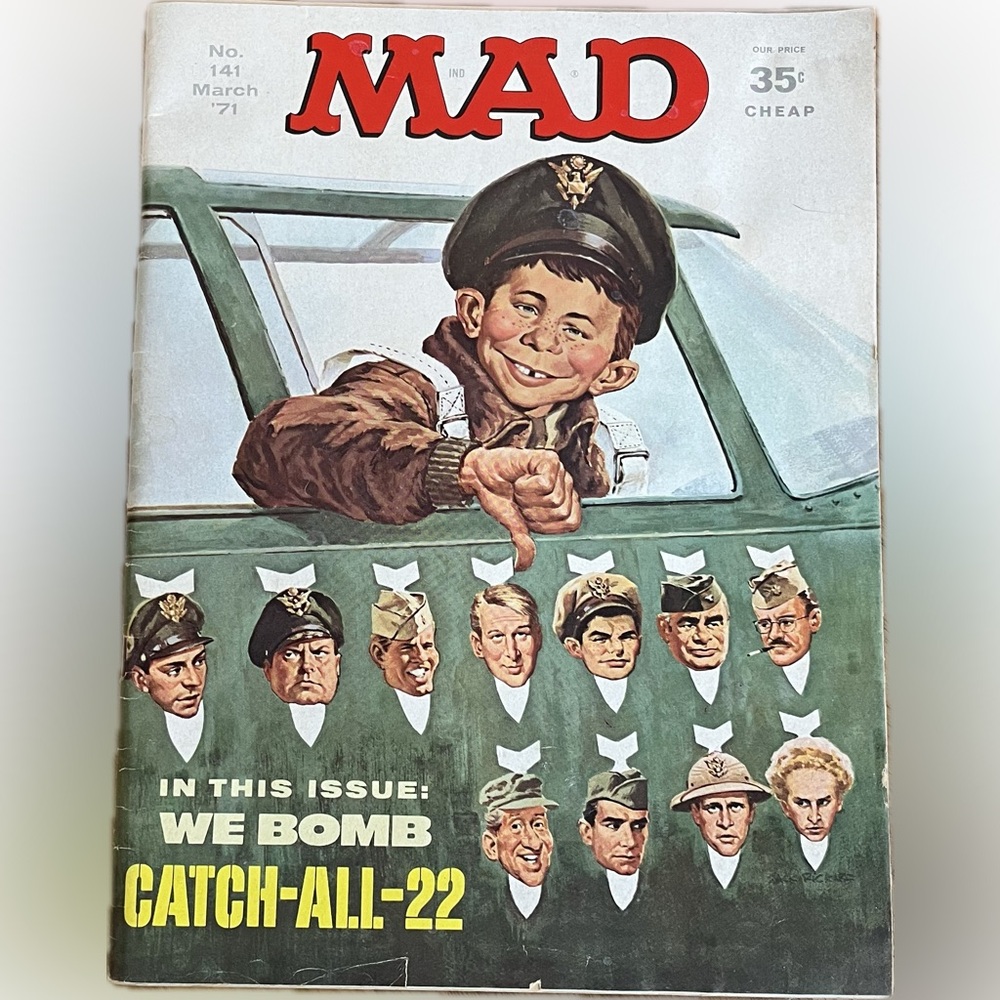 MAD Magazine March 1971. No. 141.